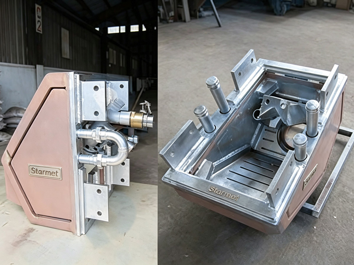 Copper cooling box