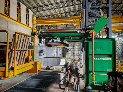 Tundish Preheater